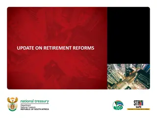 Update on Retirement Reforms in South Africa