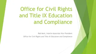 MSU Office for Civil Rights and Title IX Education