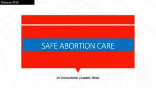 Ensuring Safe Abortion Care: A Human Rights Imperative