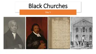 Exploring the Legacy of Black Church Leaders in Fighting Slavery