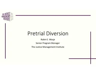 Prosecutor-Led Diversion Programs in Criminal Justice