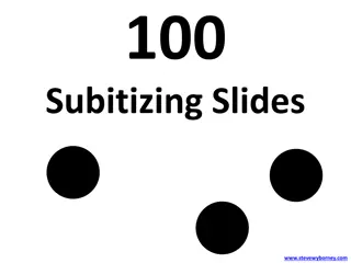 Subitizing Slides for Quick Number Recognition Practice