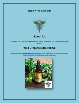 Oregano Oil, wildoiloforegano.com