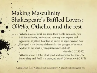 Exploring Masculinity in Shakespeare's Works