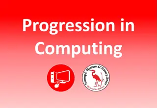 Progression in Computing: National Curriculum Overview for KS1 and KS2