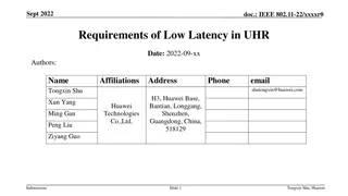 Low Latency Requirements in Ultra-High Rate Communication