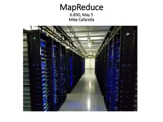 MapReduce for Large Data Processing