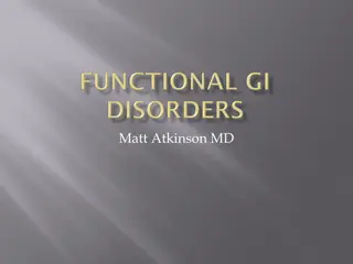 Functional GI Disorders: A Comprehensive Overview