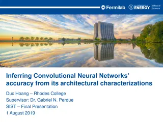 Convolutional Neural Networks: Architectural Characterizations for Accuracy Inference