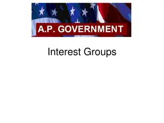 Interest Groups in Politics