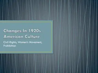 Challenges and Progress in 1920s American Civil Rights Movement