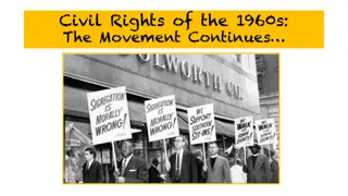 Civil Rights Movement of the 1960s: A Historic Journey