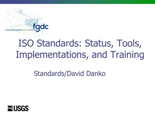 Comparison of Metadata Standards: FGDC, ISO, and NAP