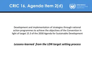 Development and Implementation of Strategies for Sustainable Development