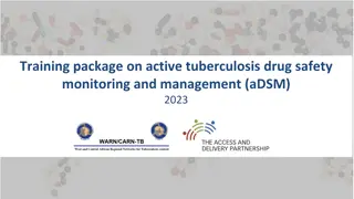 Active Tuberculosis Drug Safety Monitoring & Management Training Package 2023