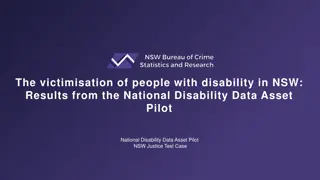 Understanding Victimisation of People with Disability in NSW