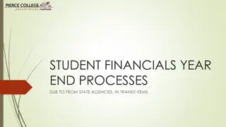 Understanding Year-End Processes in Student Financials