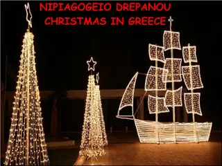 Greek Christmas Traditions: Christopsomo, Kallikantzaroi, and Kalanta