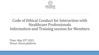 Code of Ethical Conduct Training for Healthcare Professionals