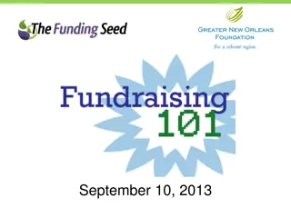 Effective Methods for Nonprofit Fundraising Workshop