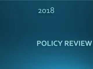 Workplace Policies Overview 2018