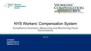 NYS Workers' Compensation System Compliance Outreach 2015 Updates