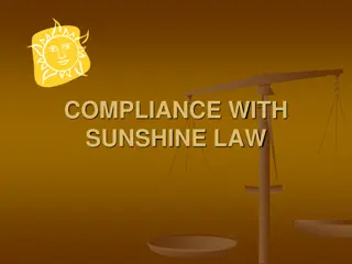 Florida's Sunshine Law