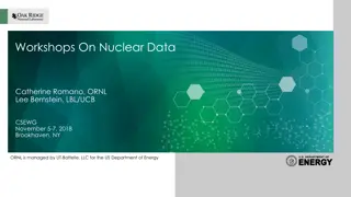 Recent Developments in Nuclear Data and Workshops Summary