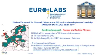 EURO-LABS Consortium: Advancing Nuclear and Particle Physics Research Infrastructures in Europe