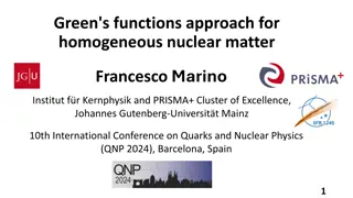 Advanced Studies on Nuclear Matter Using Green's Functions Approach