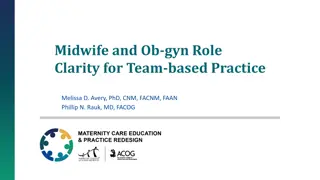 Midwife and OB-GYN Role Clarity in Team-based Practice