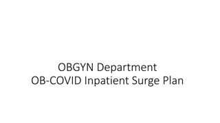 OB-COVID Surge Plan for OBGYN Department Inpatient Care