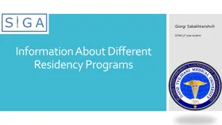 Residency Programs Overview: General Surgery and Neurosurgery at UCSD/VA