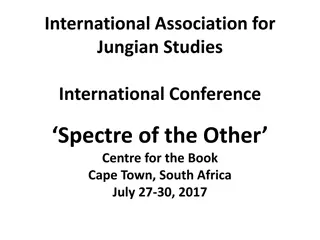 International Conference on Jungian Studies - Spectre of the Other in Cape Town