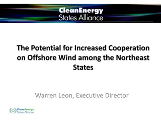 Cooperation on Offshore Wind Development in Northeast States