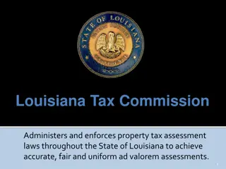 Louisiana Tax Commission: Ensuring Fair Property Tax Assessments