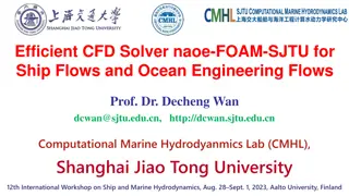 Efficient CFD Solver for Ship and Ocean Engineering Flows