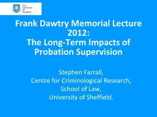 Long-Term Impacts of Probation Supervision: A New Perspective