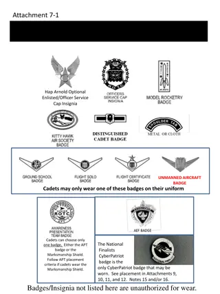 Air Force JROTC Uniform Regulations and Insignia Guidelines