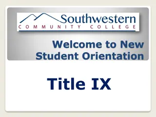 Understanding Title IX and Campus Sexual Assault