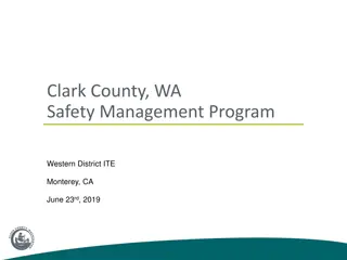 Clark County Safety Management Program Overview