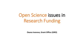 Open Science and Research Funding Issues at GSI/FAIR under Oxana Ivanova's Insights