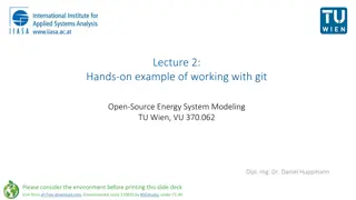 Introduction to Git for Open-Source Energy System Modeling