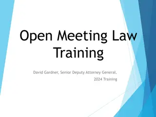 Nevada's Open Meeting Law