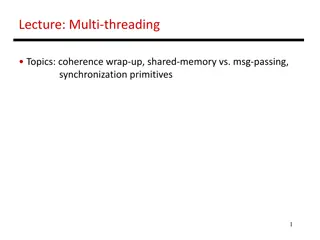 Multi-Threading Concepts in Computer Systems