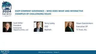 Understanding ESOP Company Governance and Challenging Issues