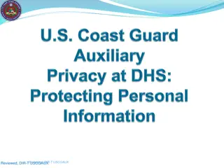 Safeguarding Personal Information at DHS