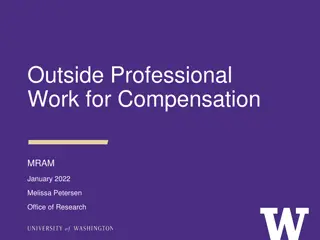 Guidelines for Outside Professional Work Approval