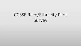 Survey on Racism and Ethnicity in College Communities