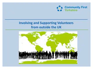 Supporting Volunteers from Outside the UK: Session Outline & Breakout Discussions